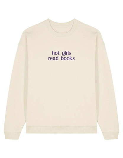 Hot girls sweatshirt bookish