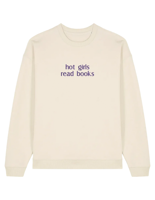 Hot girls sweatshirt bookish