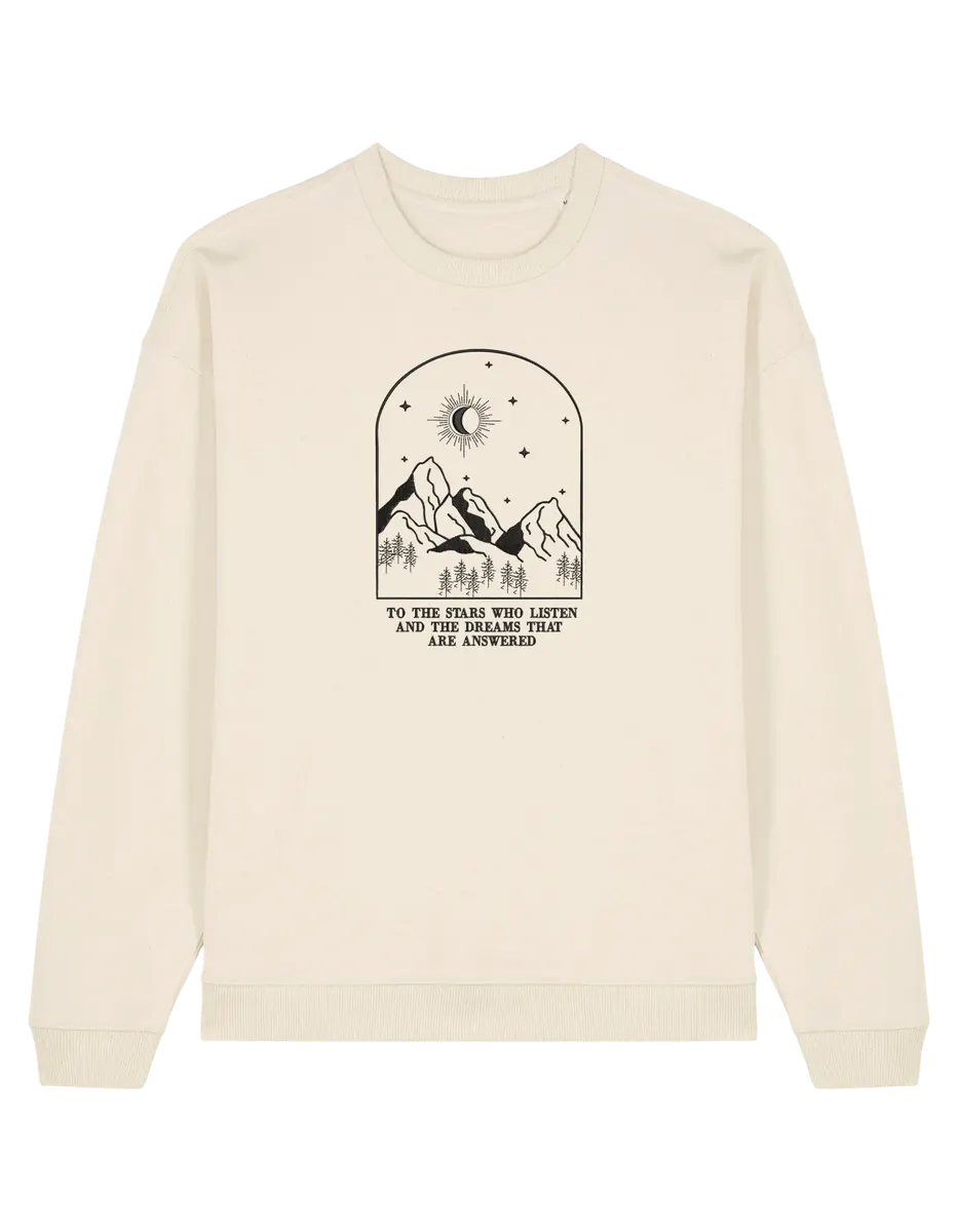 To the stars mountains sweatshirt ACOTAR