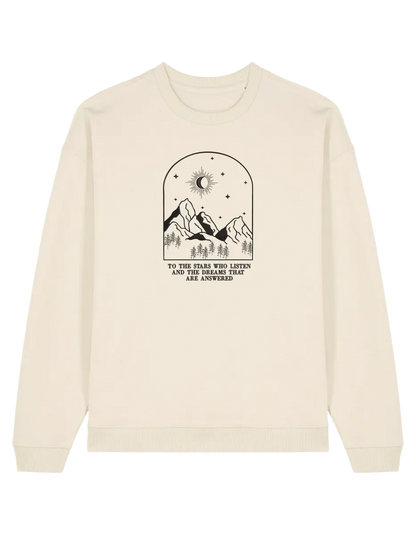 To the stars mountains sweatshirt ACOTAR