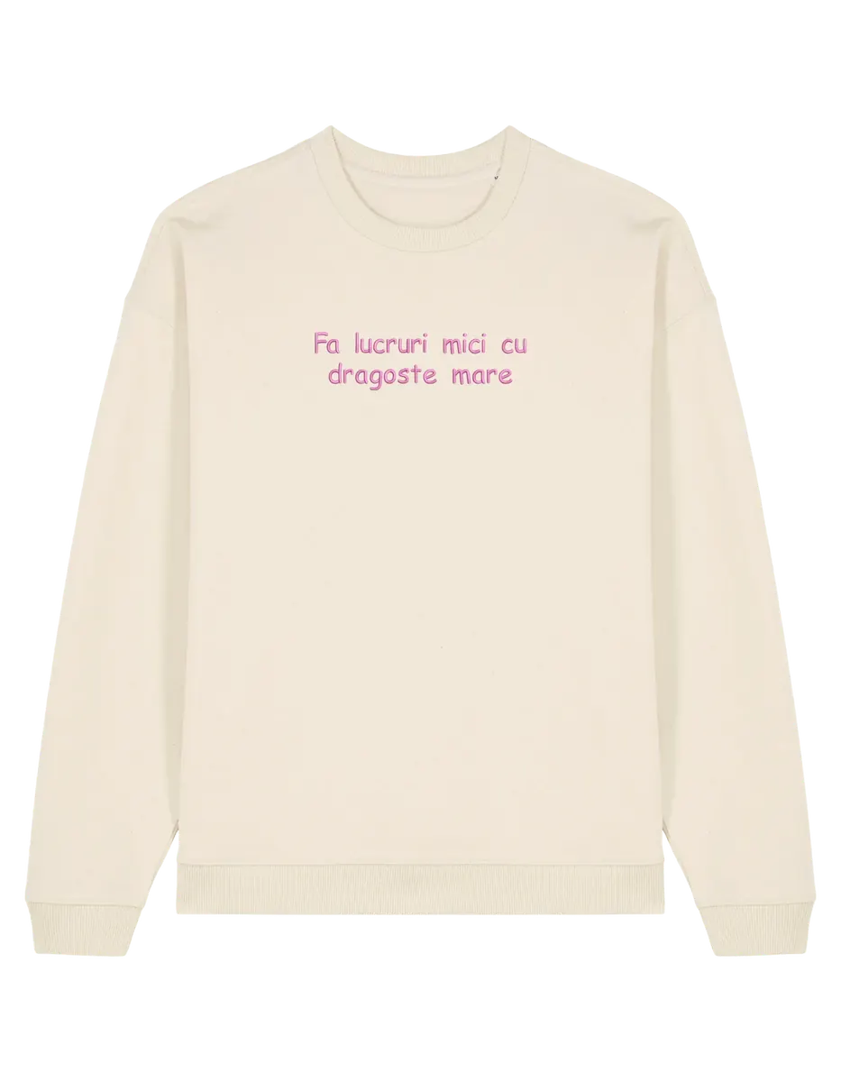 Lucruri mici sweatshirt Girly