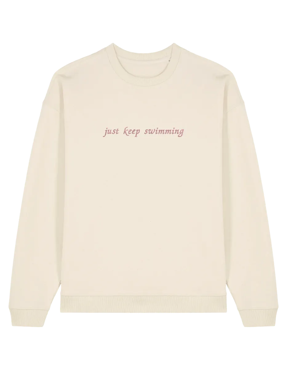 Keep swimming sweatshirt bookish