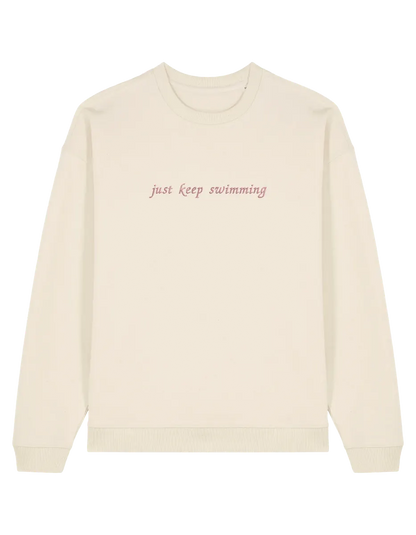 Keep swimming sweatshirt bookish