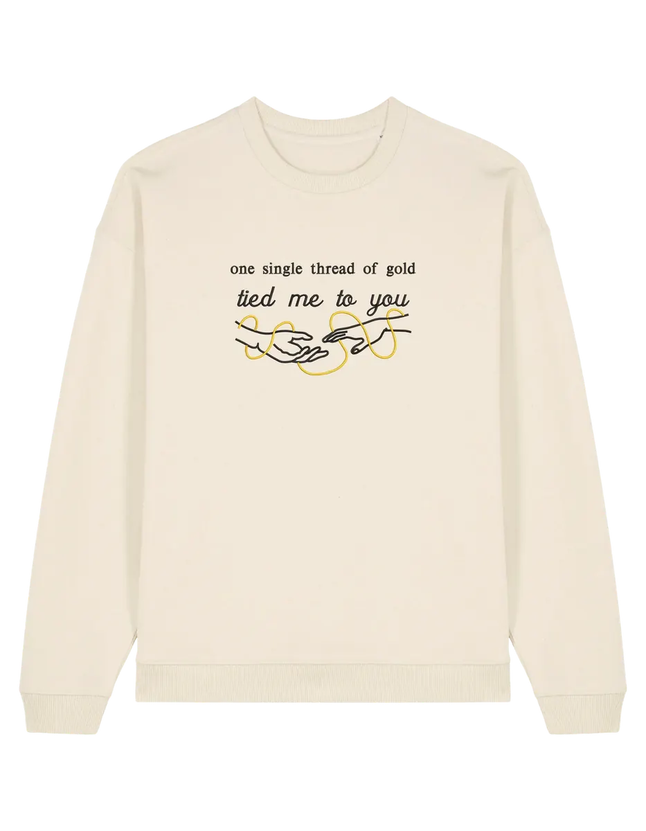 Invisible string hands sweatshirt Taylor Swift