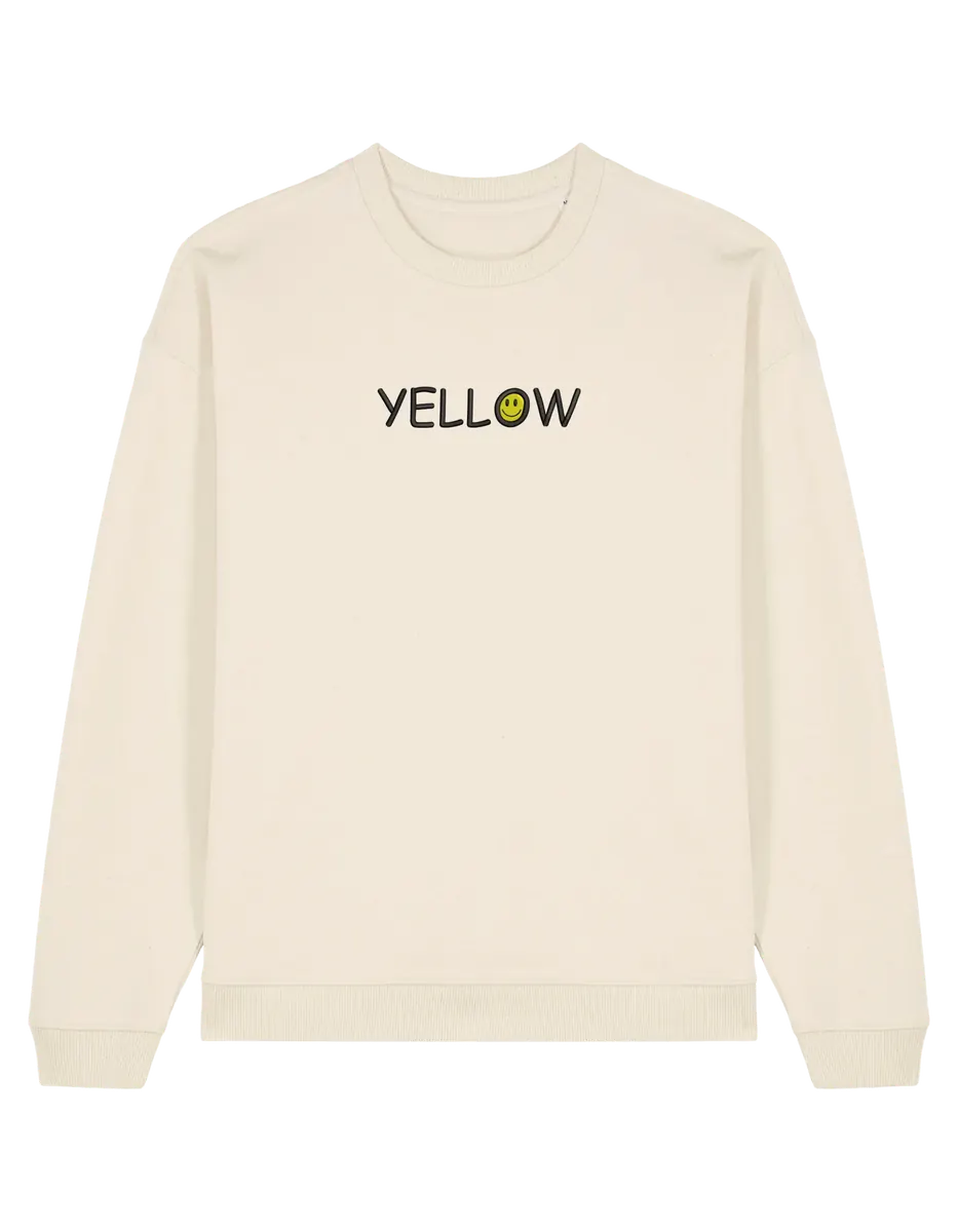 Yellow sweatshirt Coldplay