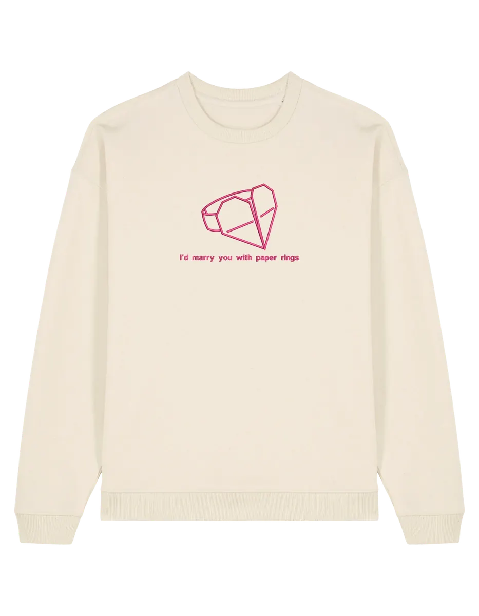 Paper rings sweatshirt Taylor Swift