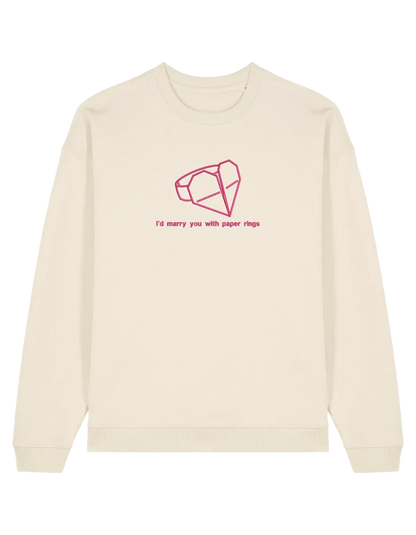 Paper rings sweatshirt Taylor Swift