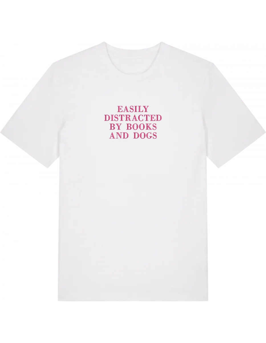 Distracted tricou bookish