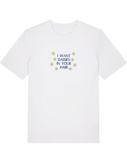 Daisies tricou bookish