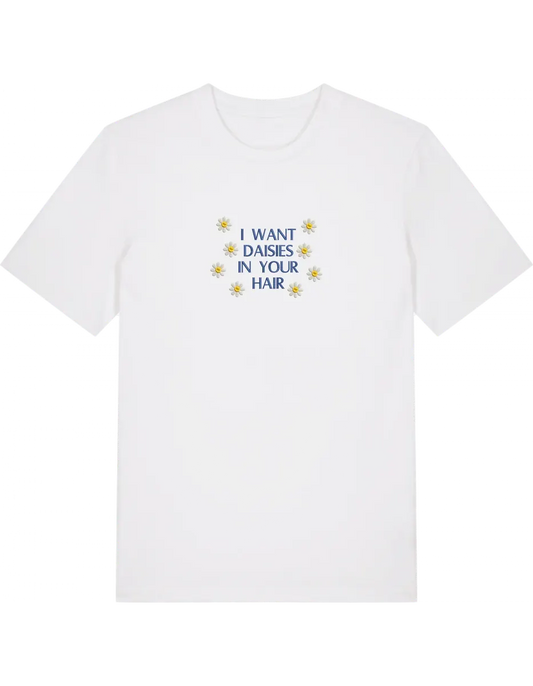 Daisies tricou bookish