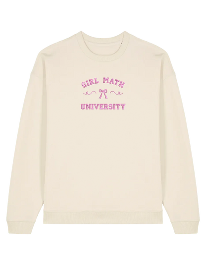 Girl math sweatshir Girly