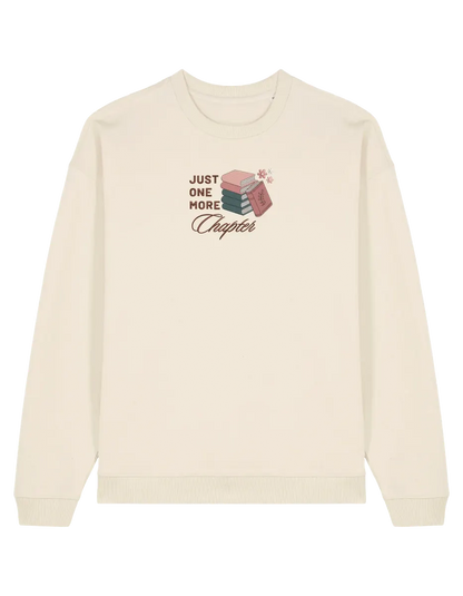 Just one more chapter sweatshirt bookish