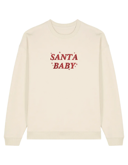 Santa baby sweatshirt Craciun