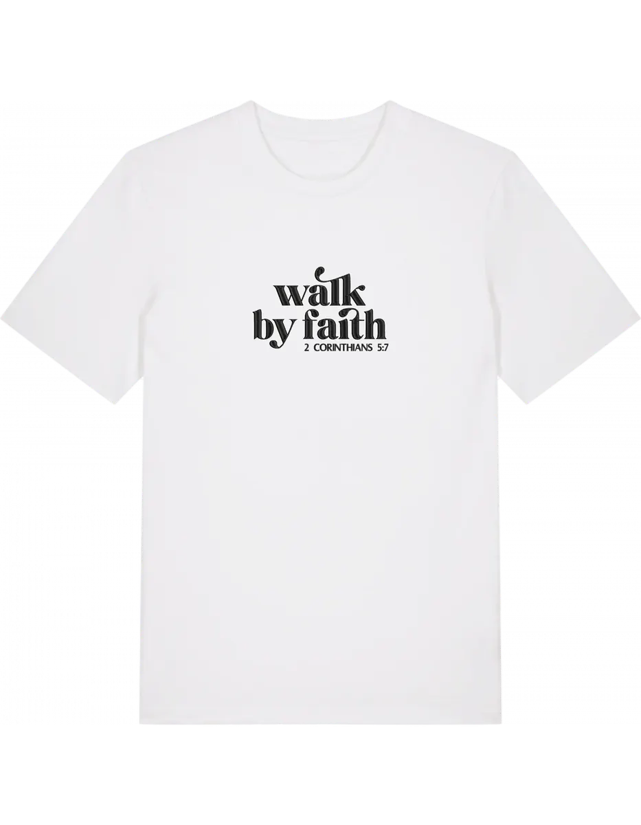 Walk by faith tricou