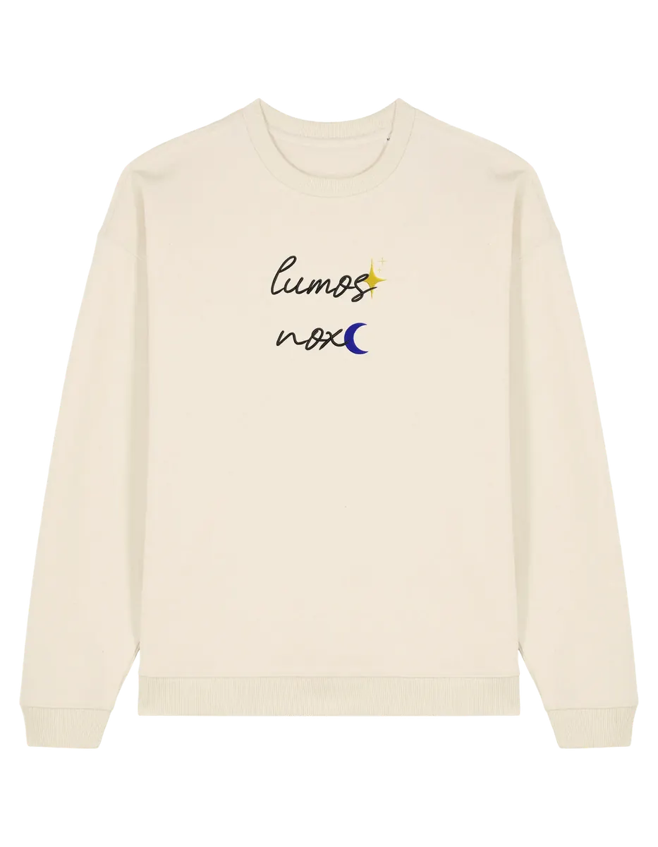 Lumos nox sweatshirt Harry Potter