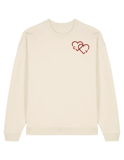 Hearts initiale sweatshirt
