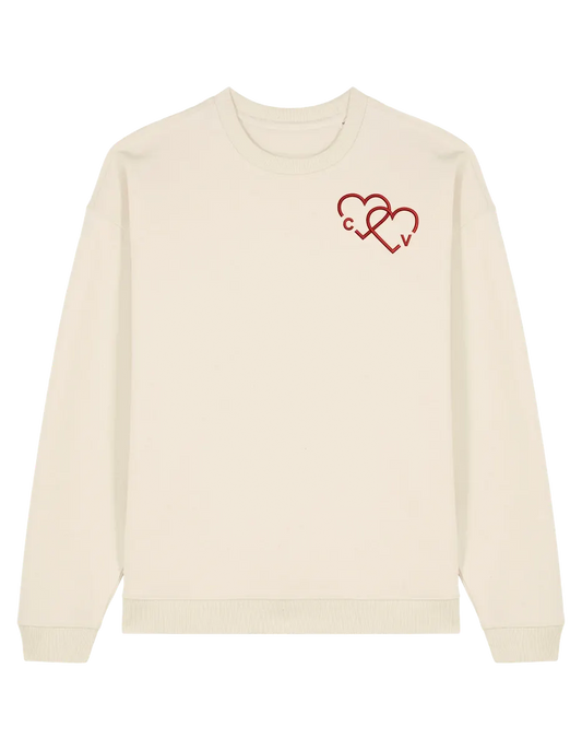 Hearts initiale sweatshirt