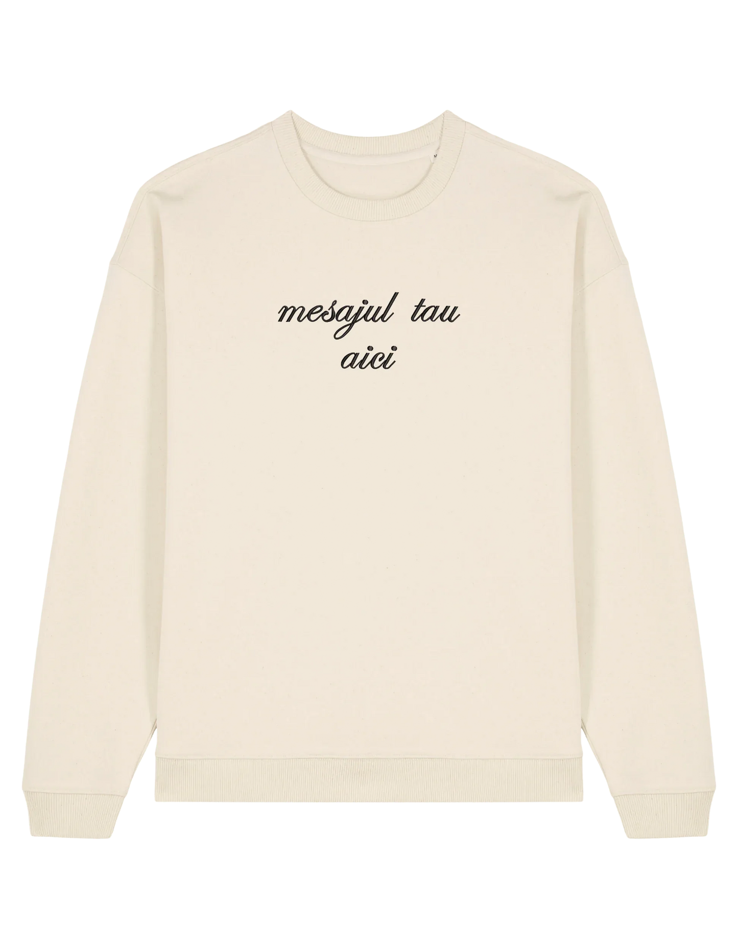 Sweatshirt personalizat font cursiv