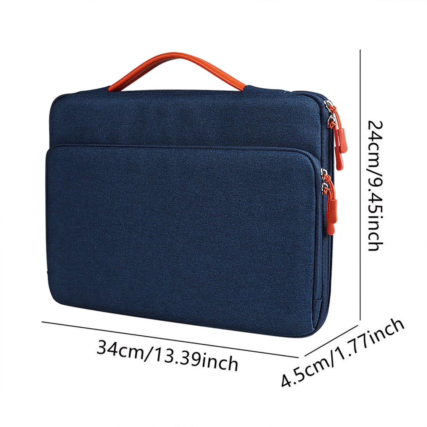 Geanta laptop portabila, 13'', 14'', 15'', 16'' inch, ultrabook, Albastru