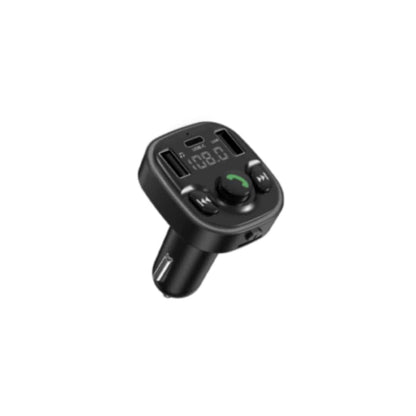 Modulator FM, Handsfree Kit cu 10 functii, Negru