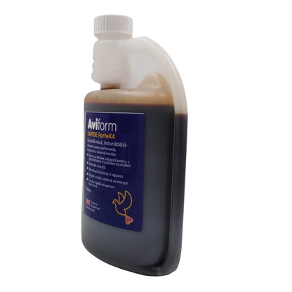 Aviform Rapide Forte X4 – supliment pentru energie și rezistență porumbei 500 ml