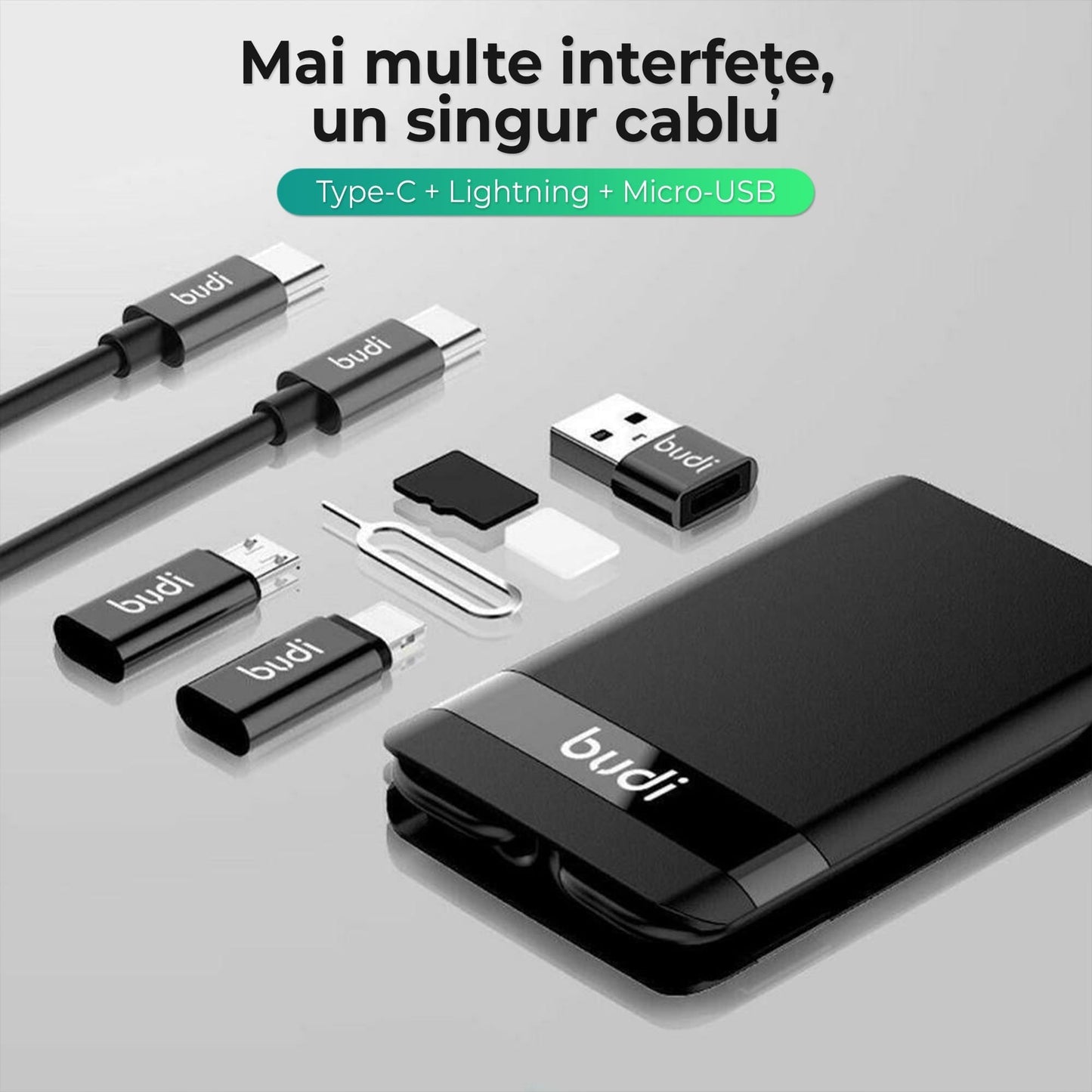 Incarcator Wireless 15W Fast Charge, Negru