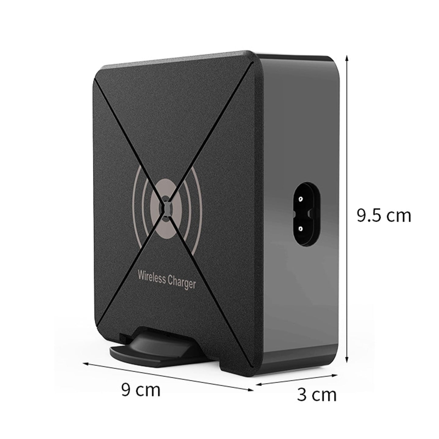 Incarcator Retea Timebox, 5 Porturi, 75W, 2 x USB, 2 x Type-C, Negru