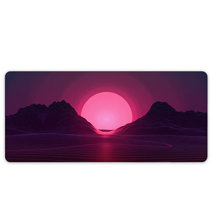 Mousepad gaming XXL Timebox, 80 x 40 cm, impermeabil, office, Multicolor