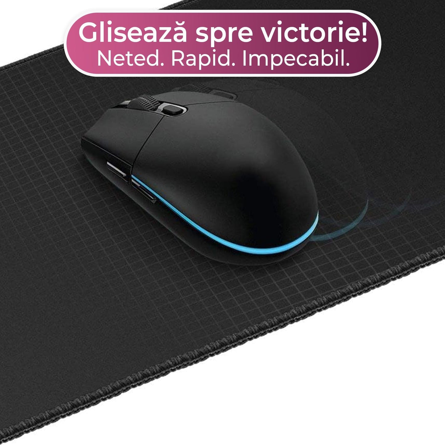 Mousepad gaming XXL Timebox, 80 x 40 cm, impermeabil, office, Multicolor