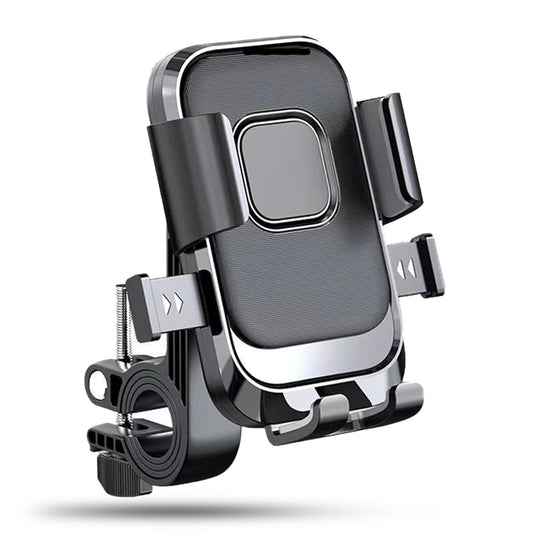 Suport husa telefon Timebox, iPhone, trotineta electrica, Samsung, Huawei, Negru