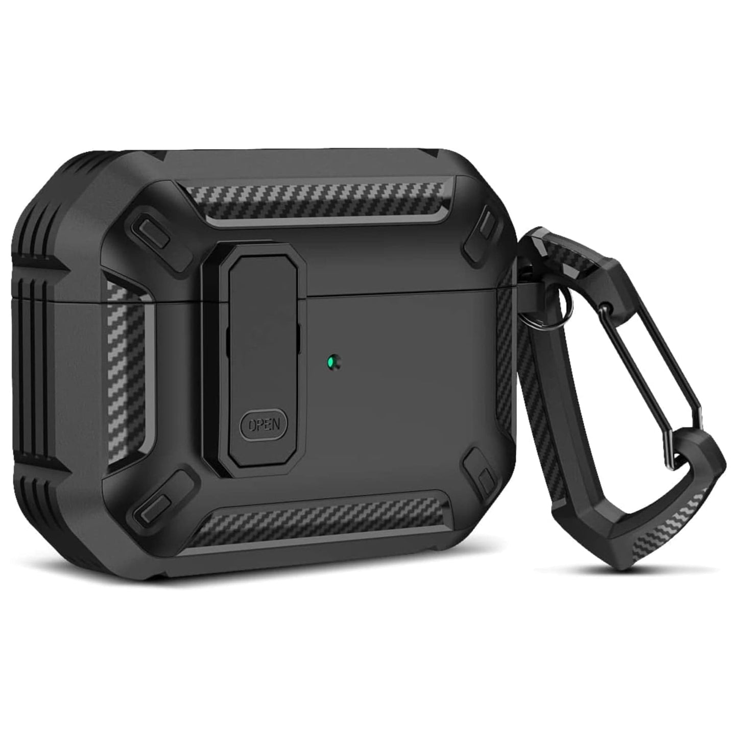 Husa de protectie Timebox, Airpods Pro, Negru