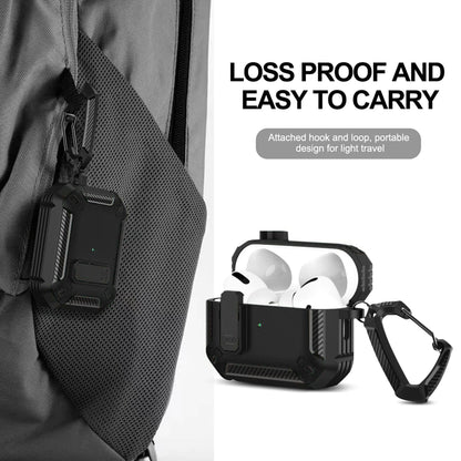 Husa de protectie Timebox, Airpods Pro, Rosu