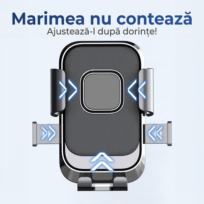 Suport husa telefon Timebox, iPhone, trotineta electrica, Samsung, Huawei, Negru