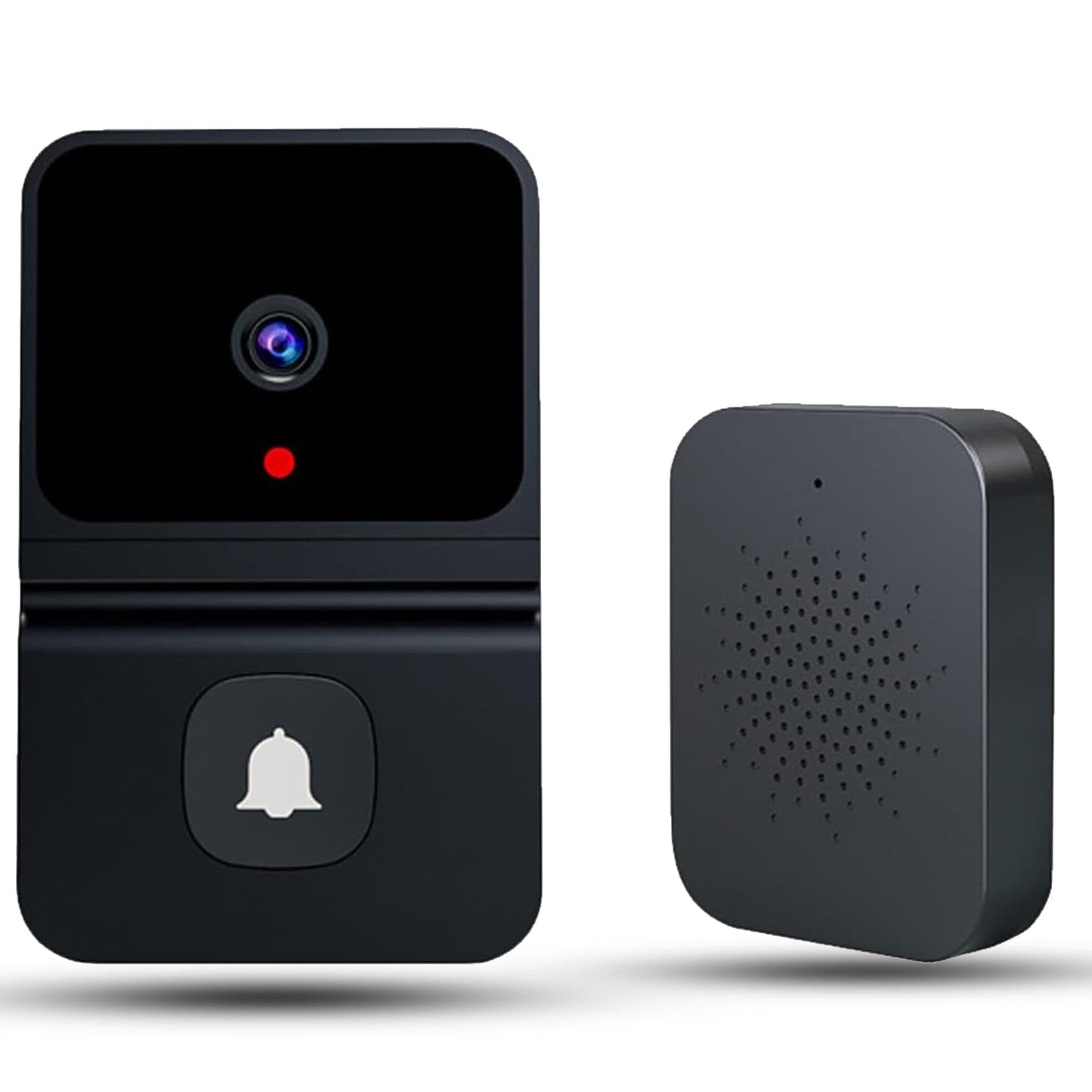 Sonerie Video Camera Wireless Timebox, 720P, cu microfon audio, Negru