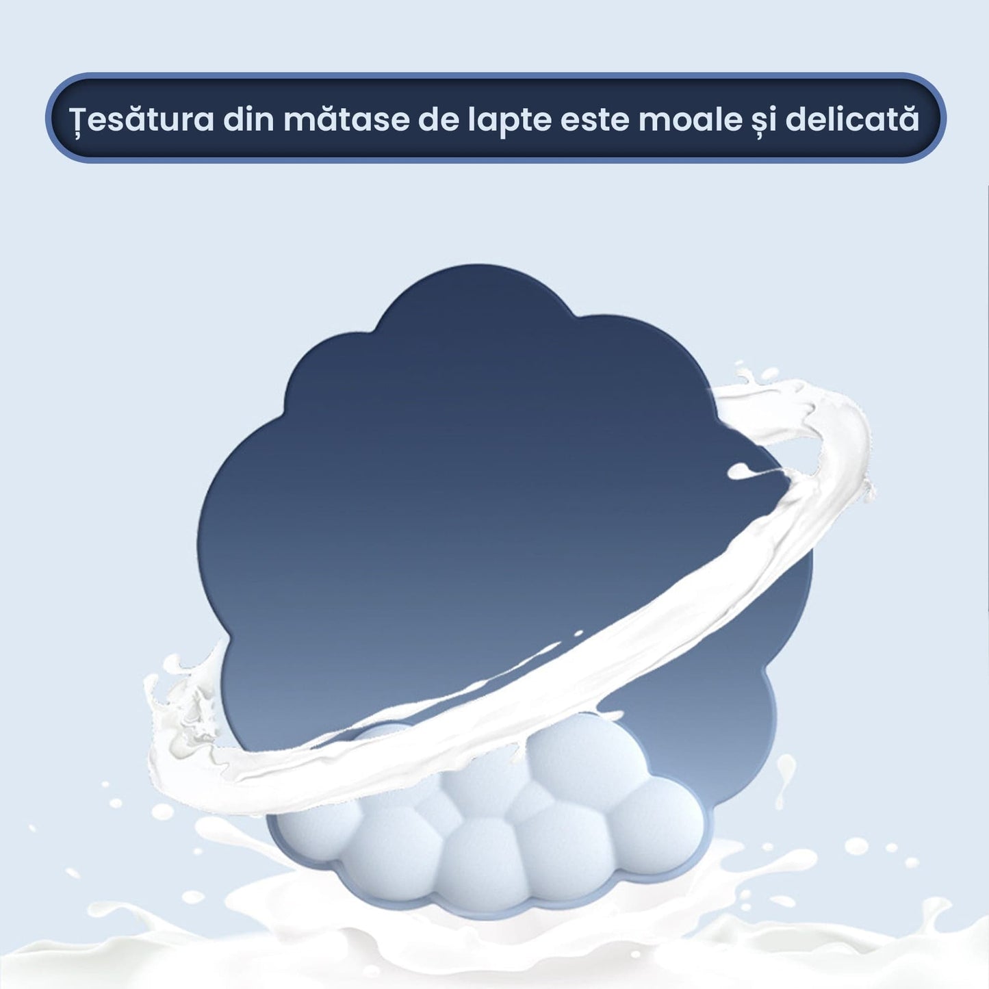 Mousepad ergonomic, Nor albastru