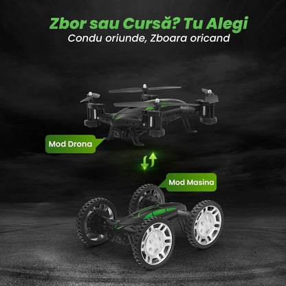 Drona cu telecomanda Timebox, conectivitate WiFi, Negru