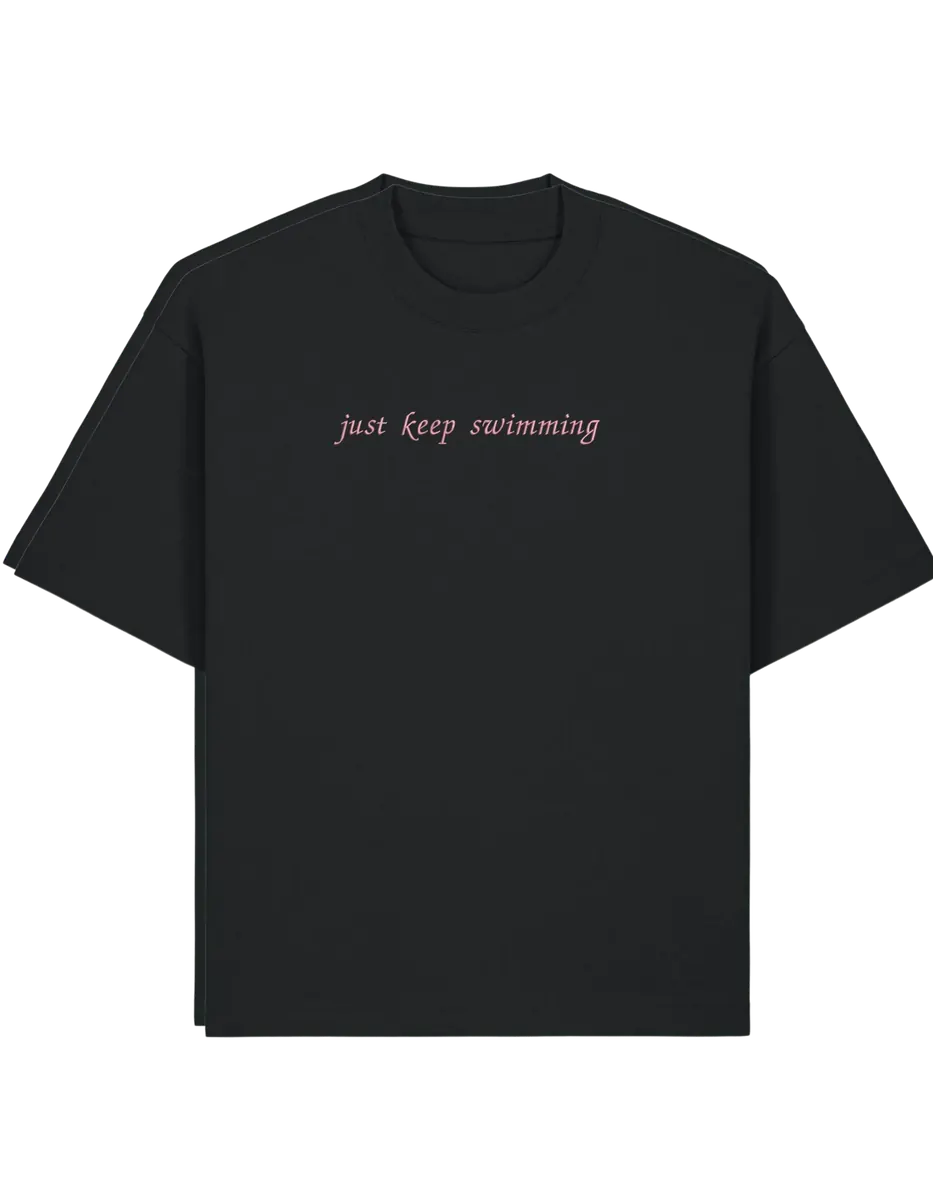 Keep swimming tricou bookish