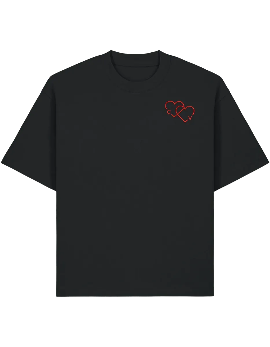 Hearts initiale tricou