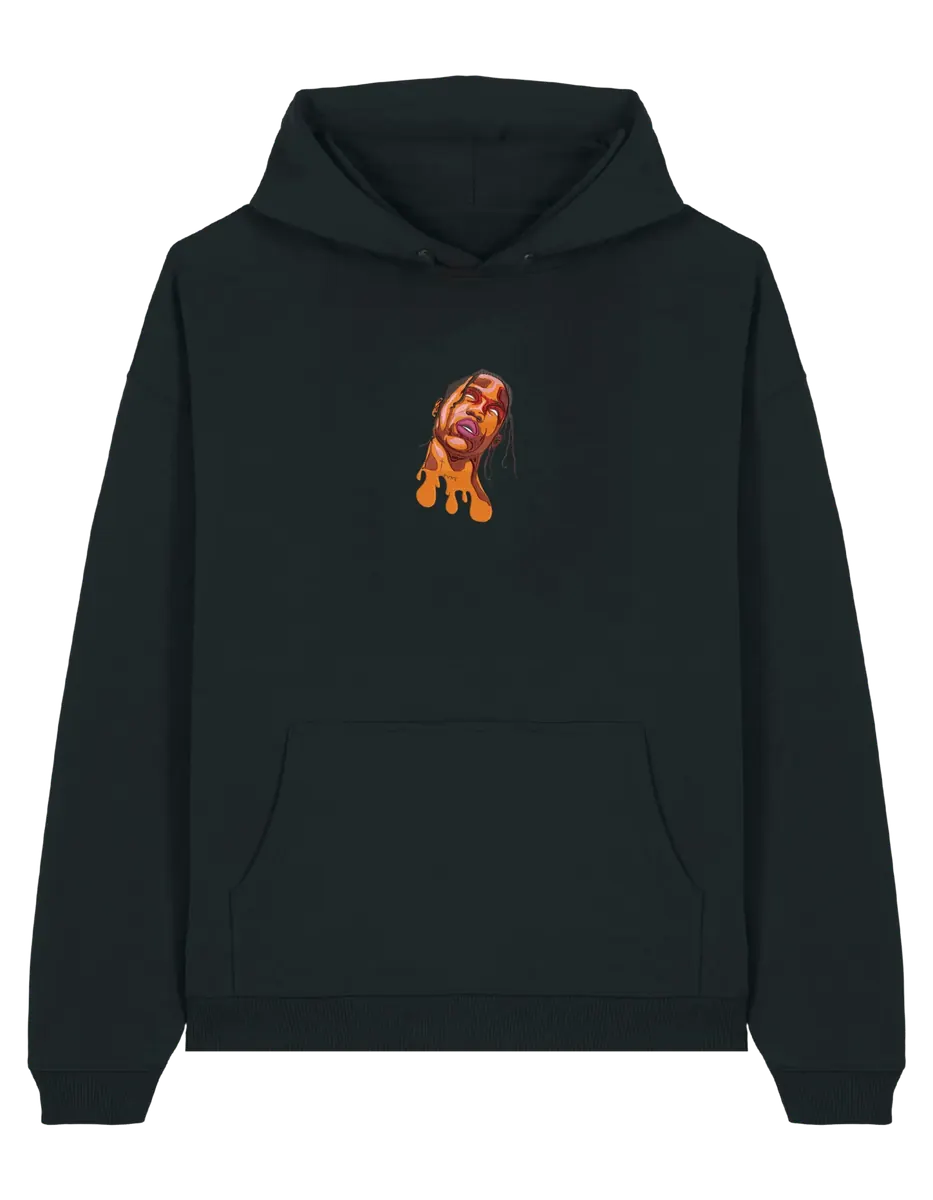 Travis face hoodie Travis Scott