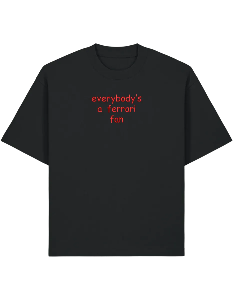 Ferrari fan tricou F1