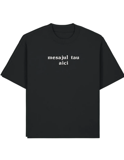 Tricou personalizat font basic