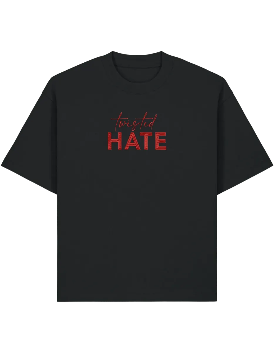 Twisted hate tricou