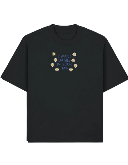 Daisies tricou bookish