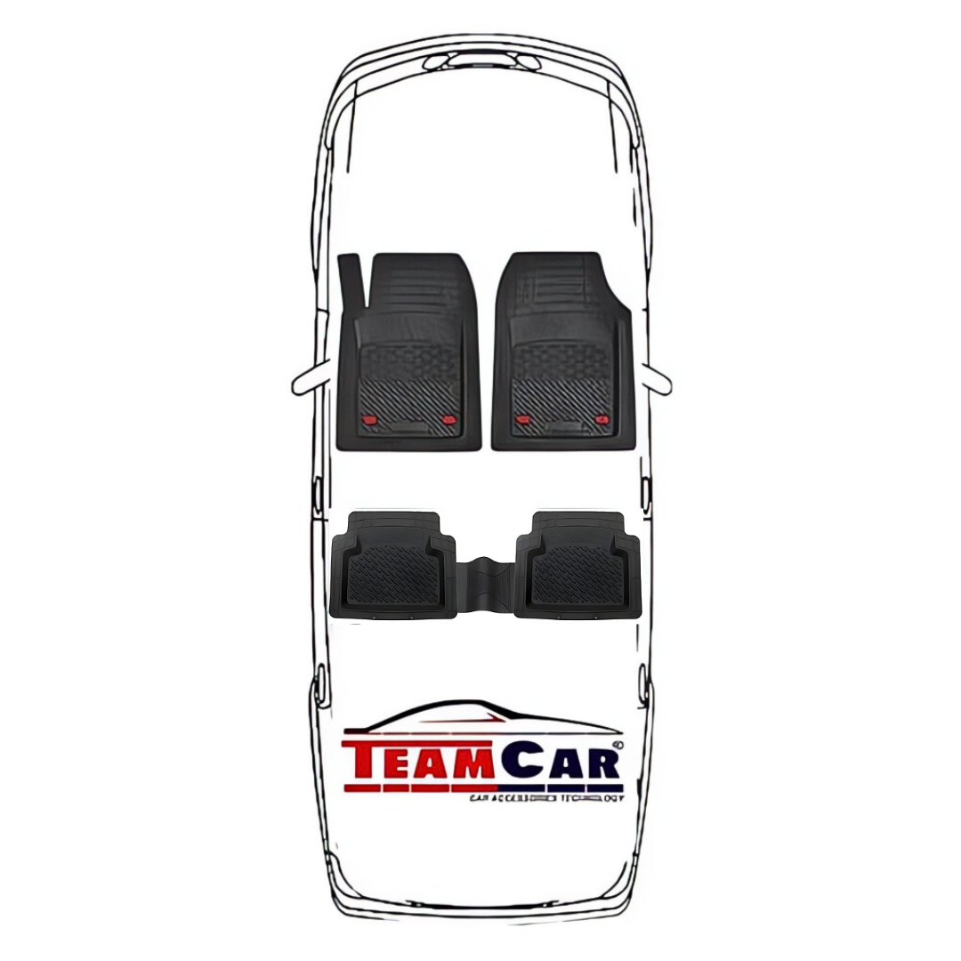 Covorase Auto TeamCar®Tip Tavita Compatibile Opel Astra H Coupe (2004-2014) Negru