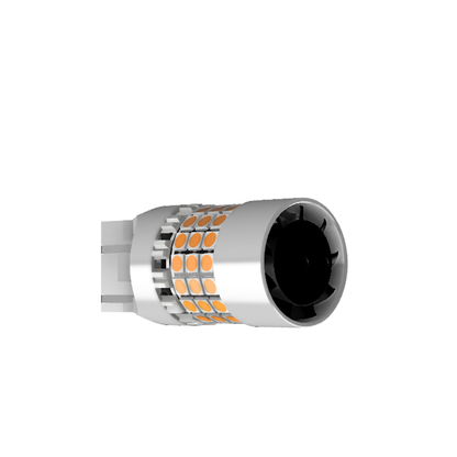 Set 2 x bec LED T20 W21/5W LUSMAR™ 7000 lm - fara eroare - off-road