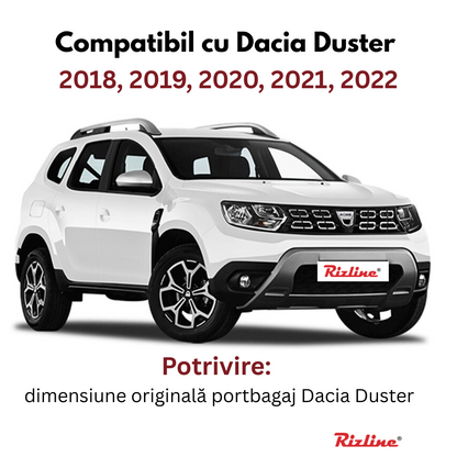 Covoraș Rizline Portbagaj Dacia Duster 4x2 2020 – Antiderapant, Personalizat