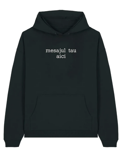 Hanorac personalizat font sherif