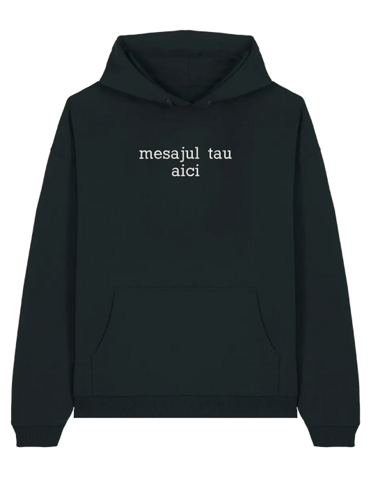 Hanorac personalizat font sherif