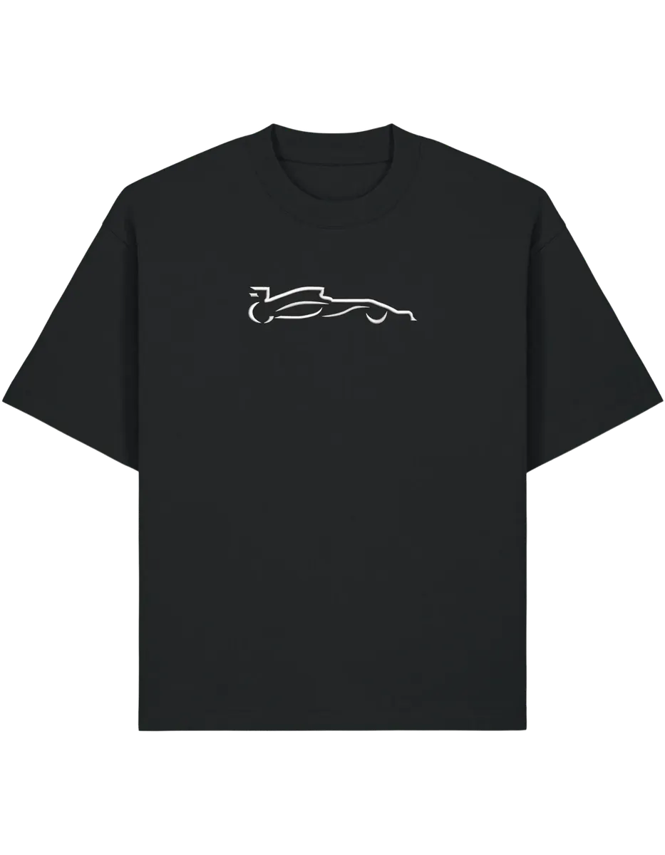 Race car outline tricou F1