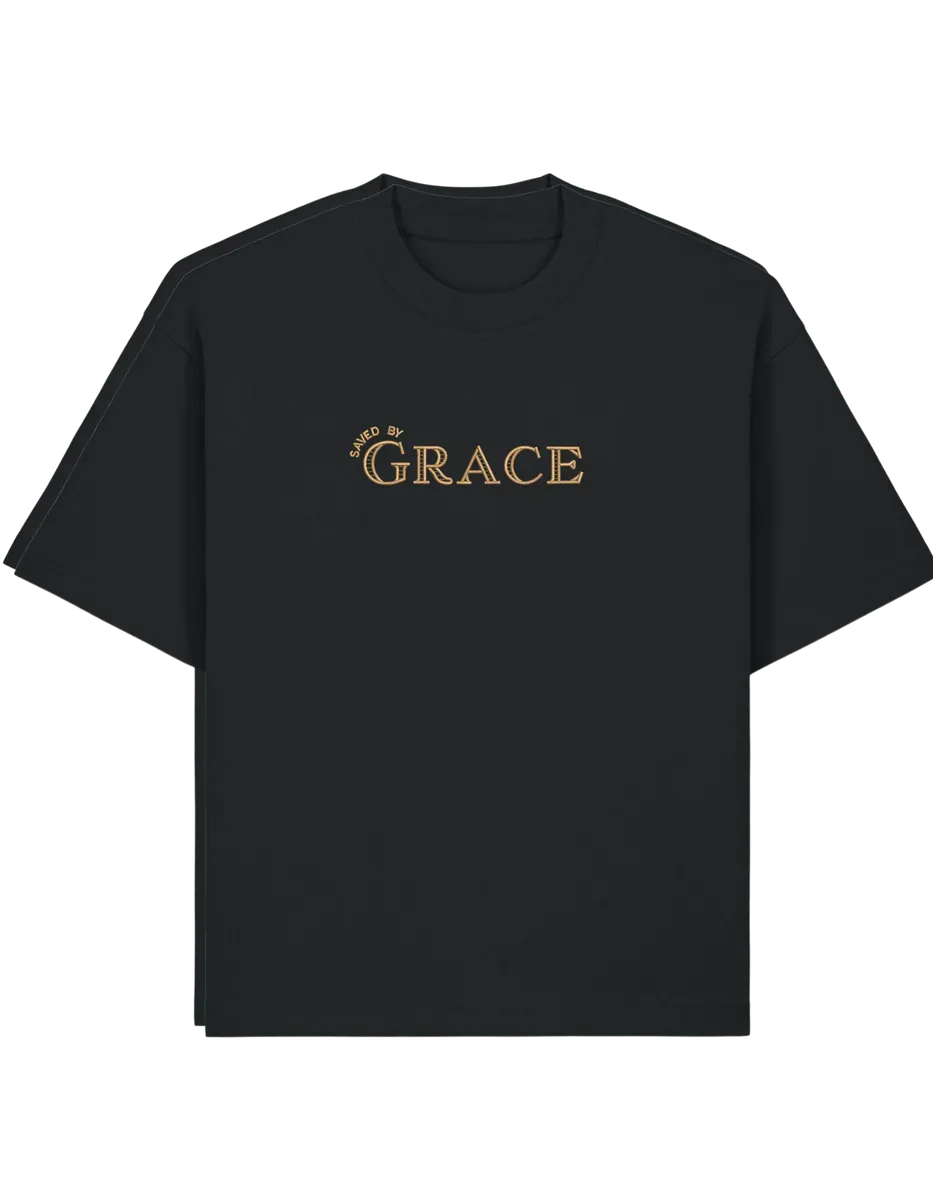 Saved by grace tricou